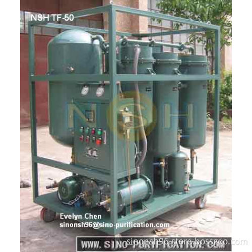 TF turbine used oil purifier(reprocessing, recovery, purification, filtering) machine